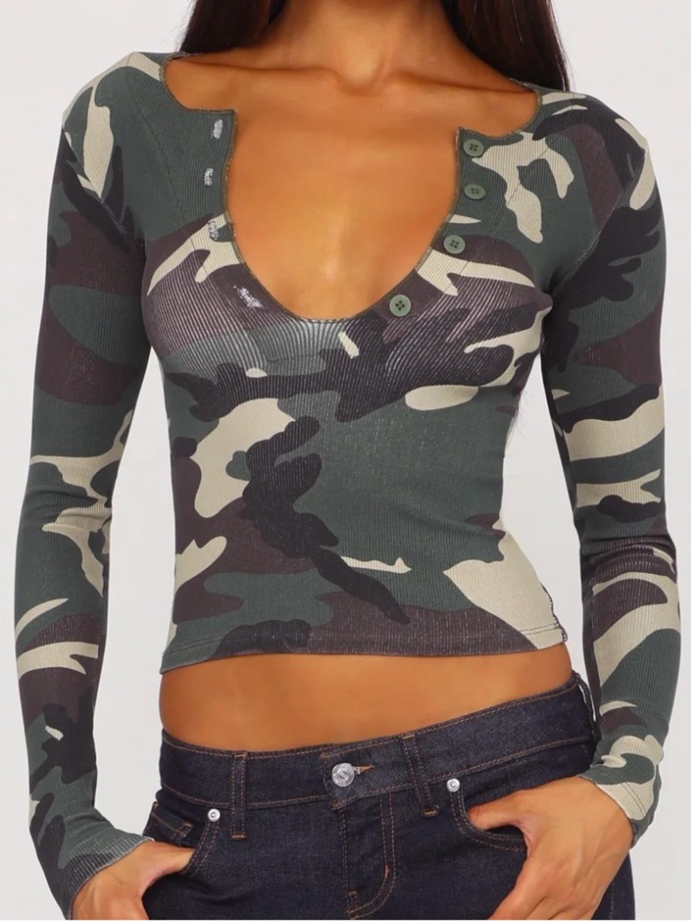 Revice NWOT camouflage tee